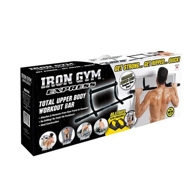 Iron Gym Express - Total Upper Body Workout Bar 2 Iron Gym Express - Total Upper Body Workout Bar - Billede 2