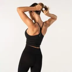 Relode Core Singlet Top, Black -butik med fitnessudstyr 1687 16R Relode Core Singlet Top Black 03 0922