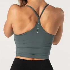 Relode Core Singlet Top, Teal Green -butik med fitnessudstyr 1687 17R Relode Core Singlet Top Teal Green 04 0922