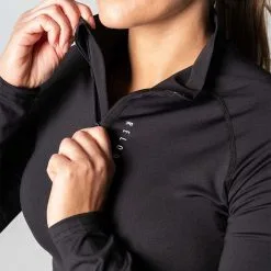 Relode Classic Longsleeve, Black -butik med fitnessudstyr 1687 27R Relode Classic Longsleeve Black 04 0922