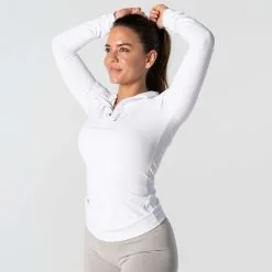Relode Classic Longsleeve, White -butik med fitnessudstyr 1687 29R Relode Classic Longsleeve White 04 0922