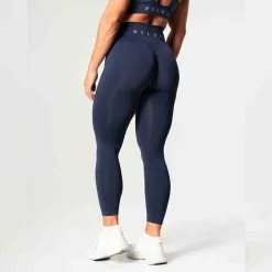 Relode Prime Scrunch Tights, Blue -butik med fitnessudstyr 1687 34R Relode Prime Scrunch Tight Blue 09022 2