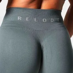 Relode Prime Scrunch Tights, Green -butik med fitnessudstyr 1687 35R Relode Prime Scrunch Tights Green 0922 1