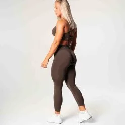 Relode Prime Scrunch Top, Brown -butik med fitnessudstyr 1687 39R Relode Prime Scrunch Top Brown 0922 1