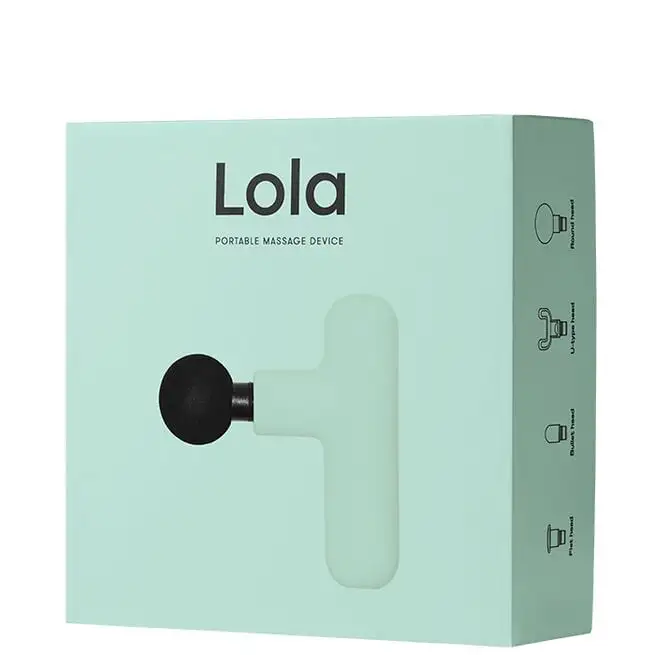 Lola Massage Gun, Mint Green 1 Lola Massage Gun, Mint Green