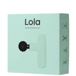 Lola Massage Gun, Black -butik med fitnessudstyr 2020 14 LOLA Massage Gun Mint Green 0223 4