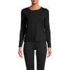 Casall Sportswear Essential Long Sleeve With Mesh Insert, Black