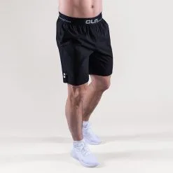 CLN Athletics CLN Dino Stretch Shorts, Black -butik med fitnessudstyr 2108 00R CLN Dino Stretch Shorts Black 03 1021