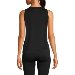 Casall Sportswear Essential Block Seamless Tank, Black -butik med fitnessudstyr 211149010R Casall Seamless Blocked Tank Black 03 0121