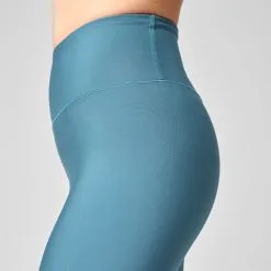 Casall Sportswear Graphic High Waist Tights, Ocean Blue -butik med fitnessudstyr 215684090R Casall Graphic High Waist Tights Ocean Blue 03 1222