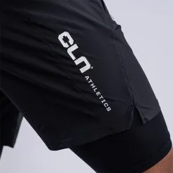 CLN Athletics CLN Rep 2 In 1 Shorts, Black -butik med fitnessudstyr 2160 00R CLN Athletics CLN Rep 2 in 1 Shorts Black 06 0922