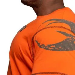GASP Pro Logo Tee, Flame -butik med fitnessudstyr 220578280R Gasp Pro Logo Tee Flame 05 0420