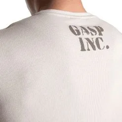 GASP Thermal Gym Sweater, Chili Red -butik med fitnessudstyr 220591010R Gasp Thermal Gym Sweater Off White 03 okt21 4