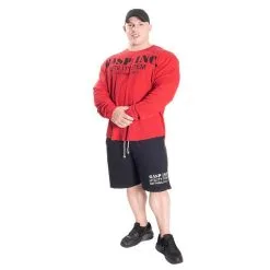 GASP Thermal Gym Sweater, Chili Red -butik med fitnessudstyr 220591370R Gasp Thermal Gym Sweater Chili Red 06 0521 3