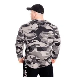 GASP Thermal Gym Sweater, Off White -butik med fitnessudstyr 220591902R Gasp Thermal Gym Sweater Tactical Camo 03 0521