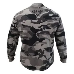 GASP Thermal Gym Sweater, Chili Red -butik med fitnessudstyr 220591902r gasp thermal gym sweater tactical camo 1 4
