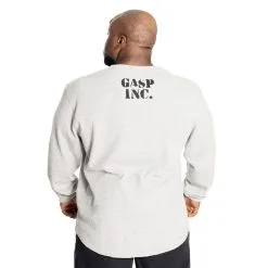 GASP Thermal Gym Sweater, Tactical Camo -butik med fitnessudstyr 220591940R Gasp Thermal Gym Sweater Grey Melange 03 0121 3