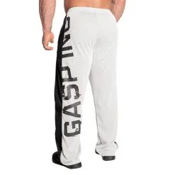GASP No 1 Mesh Pant, Black/Flame -butik med fitnessudstyr 220593008R GASP No 1 Mesh Pant White Grey 03 0321