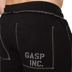 GASP Division Sweatpant, Black -butik med fitnessudstyr 220646999R Gasp Division Sweatpant Black 04 1122
