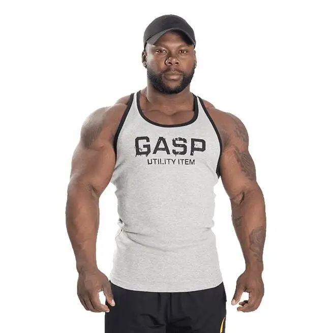 GASP Ribbed T-back, Washed Green 25 GASP Ribbed T-back, Washed Green - Billede 25