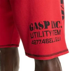 GASP Thermal Shorts, Chili Red -butik med fitnessudstyr 220708370 GASP Thermal Gym Shorts juni22 4