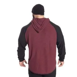 GASP L/S Thermal Hoodie, Maroon -butik med fitnessudstyr 220733393R Gasp LS Thermal Hoodie Maroon 03 0521 5