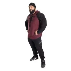 GASP L/S Thermal Hoodie, Maroon -butik med fitnessudstyr 220733393R Gasp LS Thermal Hoodie Maroon 06 0521 5