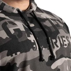 GASP L/S Thermal Hoodie, Black/Black -butik med fitnessudstyr 220733902R Gasp LS Thermal Hoodie Tactical Camo 05 0521 1