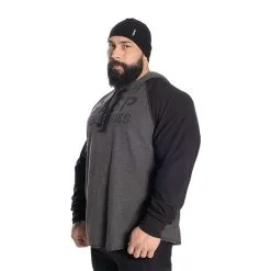 GASP L/S Thermal Hoodie, Green Camoprint -butik med fitnessudstyr 220733978R Gasp LS Thermal Hoodie Graph Melange 02 0521