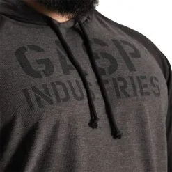 GASP L/S Thermal Hoodie, Maroon -butik med fitnessudstyr 220733978R Gasp LS Thermal Hoodie Graph Melange 04 0521 5