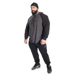 GASP L/S Thermal Hoodie, Green Camoprint -butik med fitnessudstyr 220733978R Gasp LS Thermal Hoodie Graph Melange 06 0521