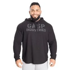 GASP L/S Thermal Hoodie, Green Camoprint -butik med fitnessudstyr 220733998R Gasp LS Thermal Hoodie Black Black 01 0521