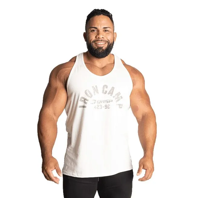 GASP Throwback Tank, Off White 1 GASP Throwback Tank, Off White