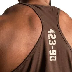GASP Throwback Tank, Timber -butik med fitnessudstyr 220844780R Gasp Throwback Tank Timber 06 sep22