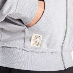 GASP Original Hoodie, Greymelange -butik med fitnessudstyr 220857940R Gasp Original Hoodie Greymelange 07 0521