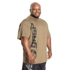 GASP Original Tee, Light Grey Melange -butik med fitnessudstyr 220858664R Gasp Original Tee Washed Green 02 mars21 2