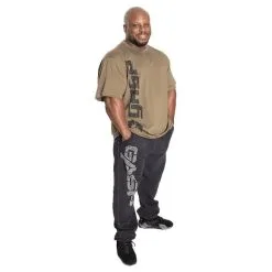 GASP Original Tee, Light Grey Melange -butik med fitnessudstyr 220858664R Gasp Original Tee Washed Green 06 mars21 2