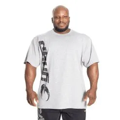 GASP Original Tee, Light Grey Melange -butik med fitnessudstyr 220858903R Gasp Original Tee Light Grey Melange 01 mars21 3