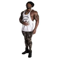 GASP Stringer, White -butik med fitnessudstyr 220873001107R GASP Stringer White 06 mars22