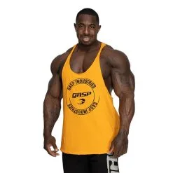GASP Stringer, Black/Grey -butik med fitnessudstyr 220873145R GASP Stringer GASP Yellow 01 0521