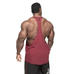 GASP Stringer, Black/Grey -butik med fitnessudstyr 220873393R GASP Stringer Maroon 03 0920