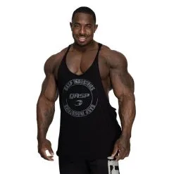 GASP Stringer, Black/Grey -butik med fitnessudstyr 220873999R GASP Stringer Black 01 0521