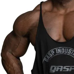 GASP Stringer, Black/Grey -butik med fitnessudstyr 220873999R GASP Stringer Black 05 0521