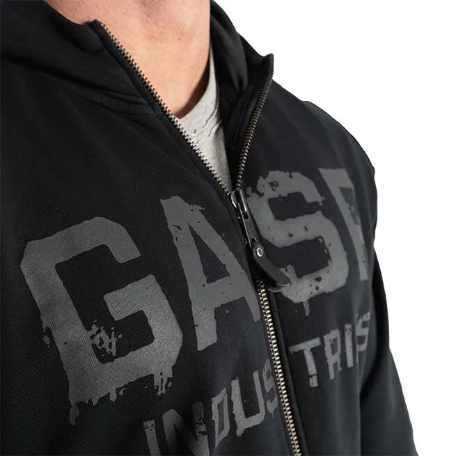 Gasp Layered Hood, Washed Black 4 Gasp Layered Hood, Washed Black - Billede 4