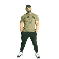 GASP Relentless Skull Tee, Washed Green -butik med fitnessudstyr 220893664R GASP Relentless20Skull20Tee20Washed20Green 01 nov20 1