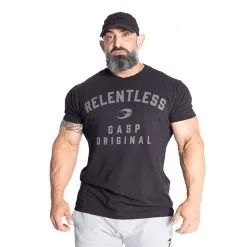 GASP Relentless Skull Tee, Washed Black -butik med fitnessudstyr 220893994R Gasp Relentless Skull Tee Washed Black 01 nov20 2