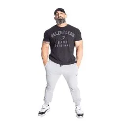 GASP Relentless Skull Tee, Washed Green -butik med fitnessudstyr 220893994R Gasp Relentless Skull Tee Washed Black 06 nov20