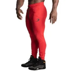 GASP Tapered Joggers, Chili Red -butik med fitnessudstyr 220899370R GASP TapereJoggersChiliRed 0922 3