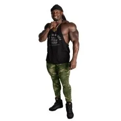 GASP Tapered Joggers, Washed Green Camo