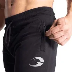 GASP Tapered Joggers, Black -butik med fitnessudstyr 220899999R GASP Tapered Jogger Black 04 nov20 3